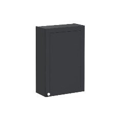 Vitra Root Classic 68598 Üst Ünite, 55 cm, Dar, Mat Grafit, Sağ